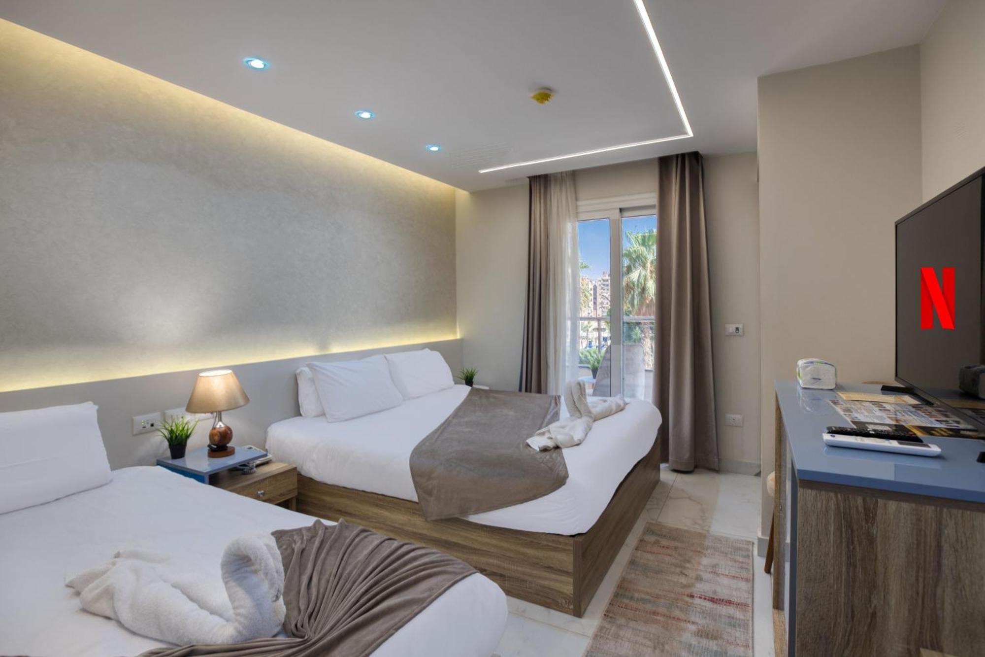 Kafret el-Gabal Khattab Pyramids View Hotel מראה חיצוני תמונה
