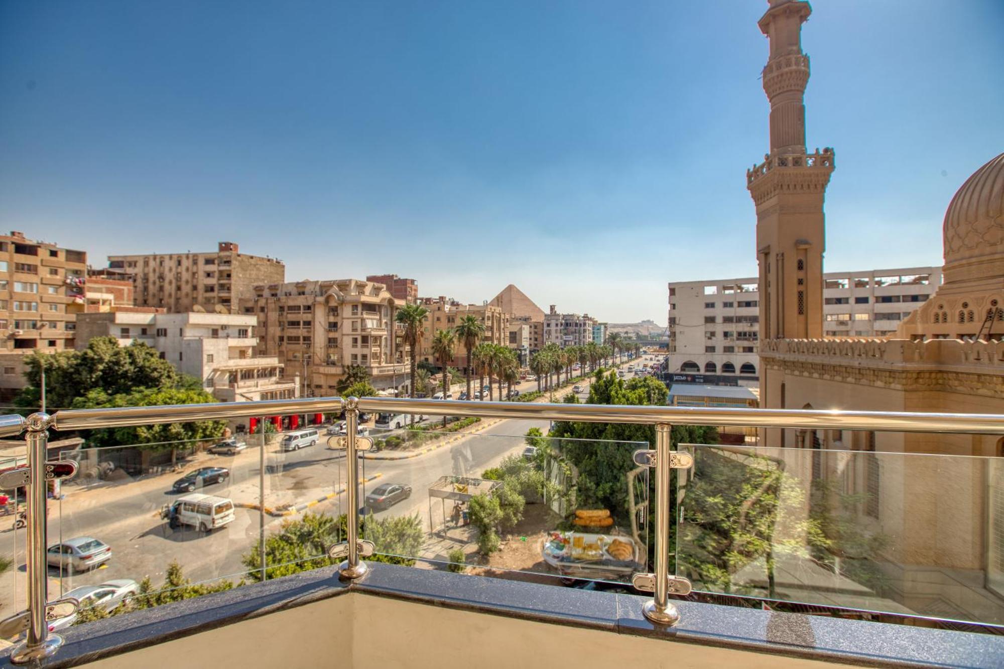 Kafret el-Gabal Khattab Pyramids View Hotel מראה חיצוני תמונה